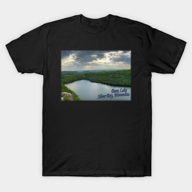 Minnesota - Bean Lake in Silver Bay T-Shirt by gorff